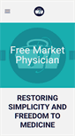 Mobile Screenshot of freemarketphysician.com